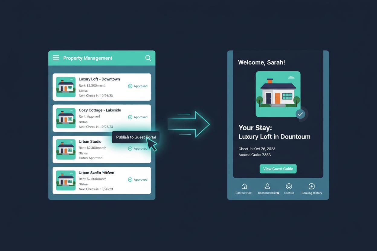 Create Your Guide Without Starting From Scratch feature for MyGuestWiFi accommodation portals